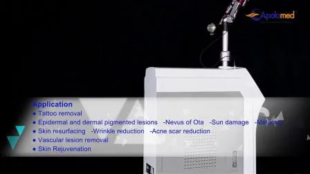 1064nm Soft Peel Laser 532nm Q Switched ND YAG Laser Tattoo Removal Pigment Removal Skin Rejuvenation Laser Machine Beauty Machine