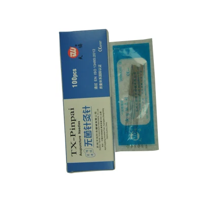 Chinese Traditional Disposable Sterile Acupuncture Needles with Stainless Steel Handle