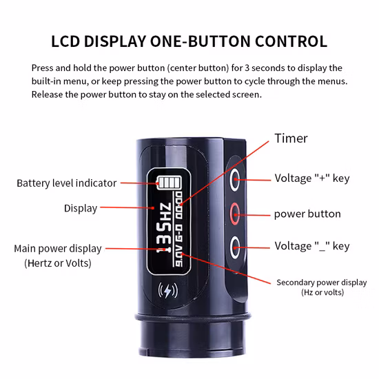 Premium Tattoo Machine Wireless Tattoo Machine Tattoo Equipment