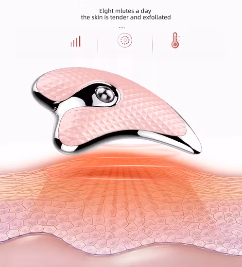 Home Use Face Beauty Equipment Anti-Wrinkle Machine Guasha Board Skin Care Face Lift Guasha Facial Massager