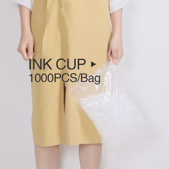 Hot Selling Wholesale Transparent Disposable Plastic Tattoo Ink Cup Professional Tattoo Pen Pigment Cups